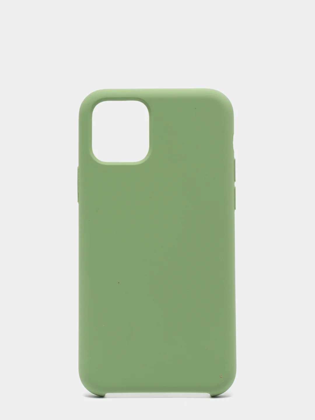 Лесной зеленый чехол Silicone Case силиконовый с микрофиброй IPhone 5/5s/SE 6/6s 7/8 7+/8+ X/XS / 11 / 12