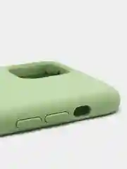 Лесной зеленый чехол Silicone Case силиконовый с микрофиброй IPhone 5/5s/SE 6/6s 7/8 7+/8+ X/XS / 11 / 12