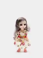 Тёмно-серый игрушка кукла (очаровашка) для девочек