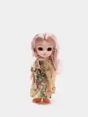 Бежевый игрушка кукла (очаровашка) для девочек