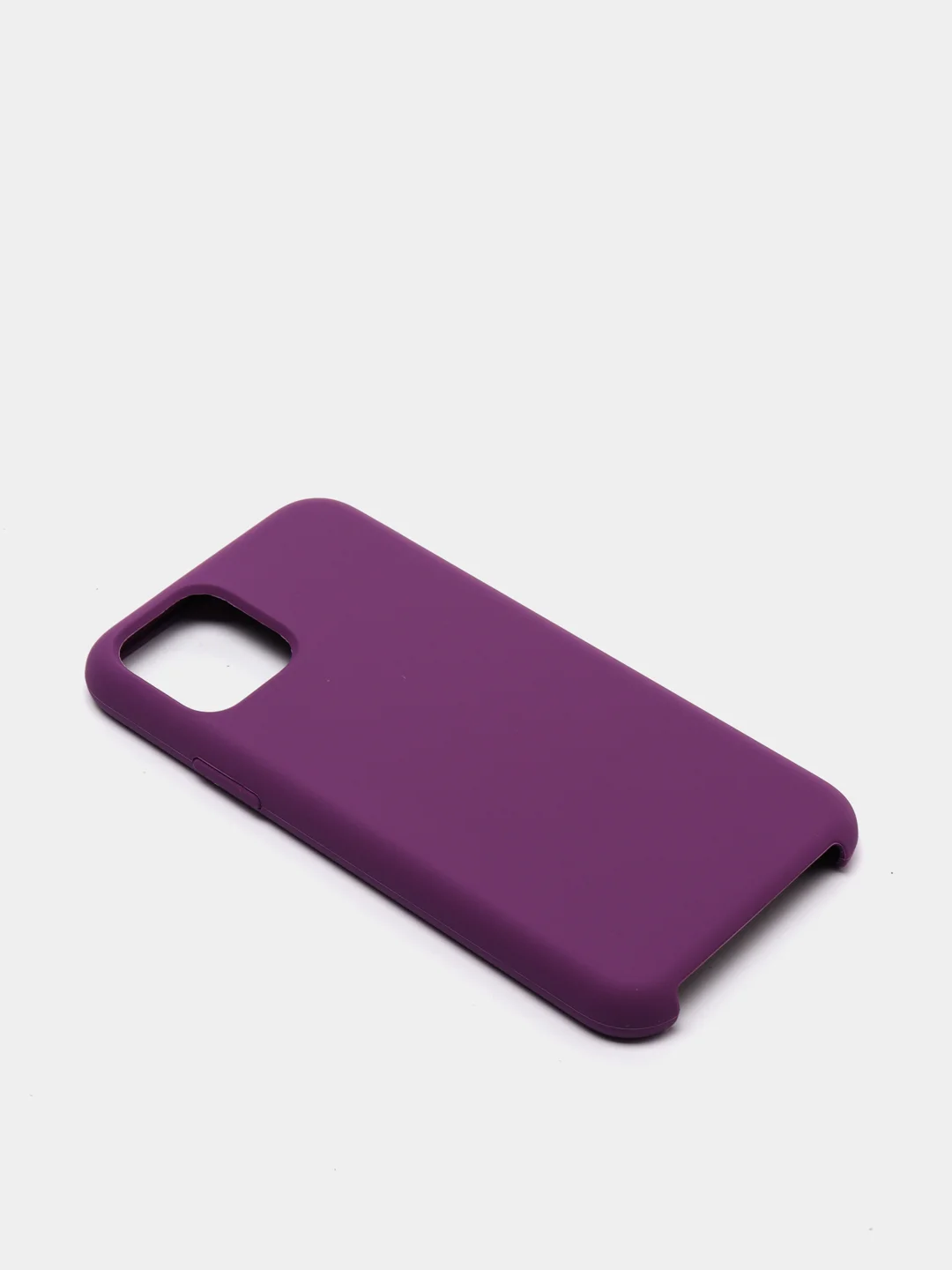 Фиолетовый чехол Silicone Case силиконовый с микрофиброй IPhone 5/5s/SE 6/6s 7/8 7+/8+ X/XS / 11 / 12