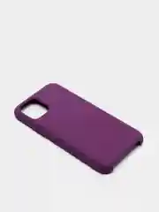 Фиолетовый чехол Silicone Case силиконовый с микрофиброй IPhone 5/5s/SE 6/6s 7/8 7+/8+ X/XS / 11 / 12
