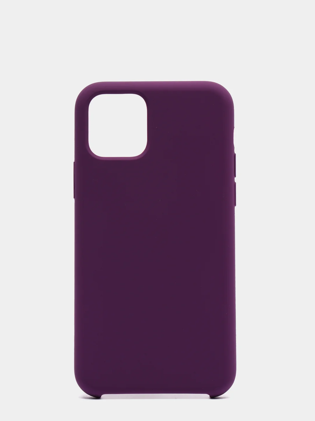 Фиолетовый чехол Silicone Case силиконовый с микрофиброй IPhone 5/5s/SE 6/6s 7/8 7+/8+ X/XS / 11 / 12