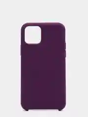 Фиолетовый чехол Silicone Case силиконовый с микрофиброй IPhone 5/5s/SE 6/6s 7/8 7+/8+ X/XS / 11 / 12