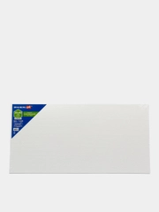 Холст на картоне (МДФ), 20*40см, грунтованный, хлопок, мелкое зерно, BRAUBERG, 191671