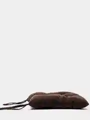 Хаки подушка на стул Матех Velours, 42 х 41 см