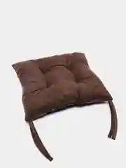 Хаки подушка на стул Матех Velours, 42 х 41 см