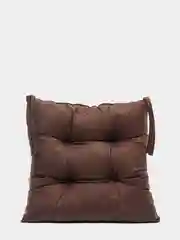 Хаки подушка на стул Матех Velours, 42 х 41 см