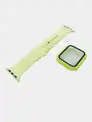 Лимонный ремешок, бампер и стекло Apple Watch Classic 38 40 42 44 mm Series 1, 2, 3, 4, 5, 6, SE