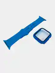 Лазурный ремешок, бампер и стекло Apple Watch Classic 38 40 42 44 mm Series 1, 2, 3, 4, 5, 6, SE