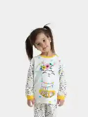Желтый пижама для девочки SuperMini производство Турция/пижама детская/пижама детская купить