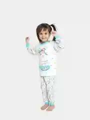 Голубой пижама для девочки SuperMini производство Турция/пижама детская/пижама детская купить