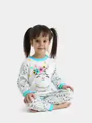Голубой пижама для девочки SuperMini производство Турция/пижама детская/пижама детская купить