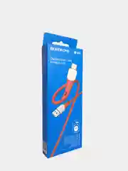 Красный кабель USB BOROFONE BX60 для зарядки и передачи данных Micro Type-C Lightning