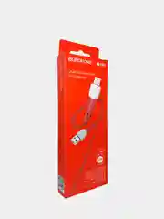 Красный кабель USB BOROFONE BX60 для зарядки и передачи данных Micro Type-C Lightning