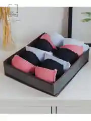 Органайзер для белья Best Room, 7 ячеек, цвет коричневый, 34 х 30 х 8 см