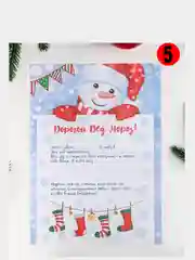 Письмо Деду Морозу, А4 с цветным конвертом, 23 х 16 см