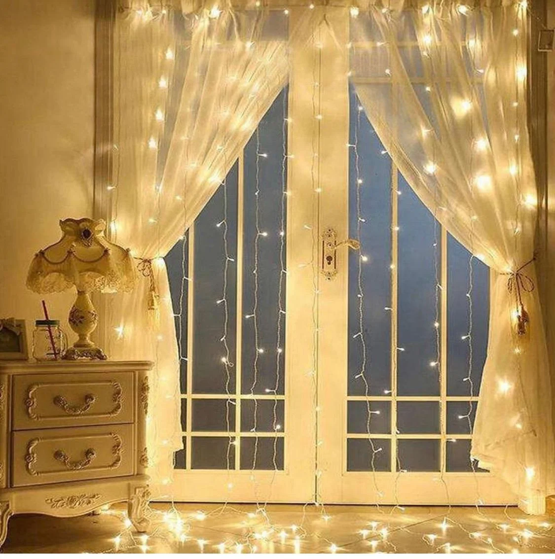 Новогодняя светодиодная гирлянда "Занавес-Штора" 3*3 м, 480 LED