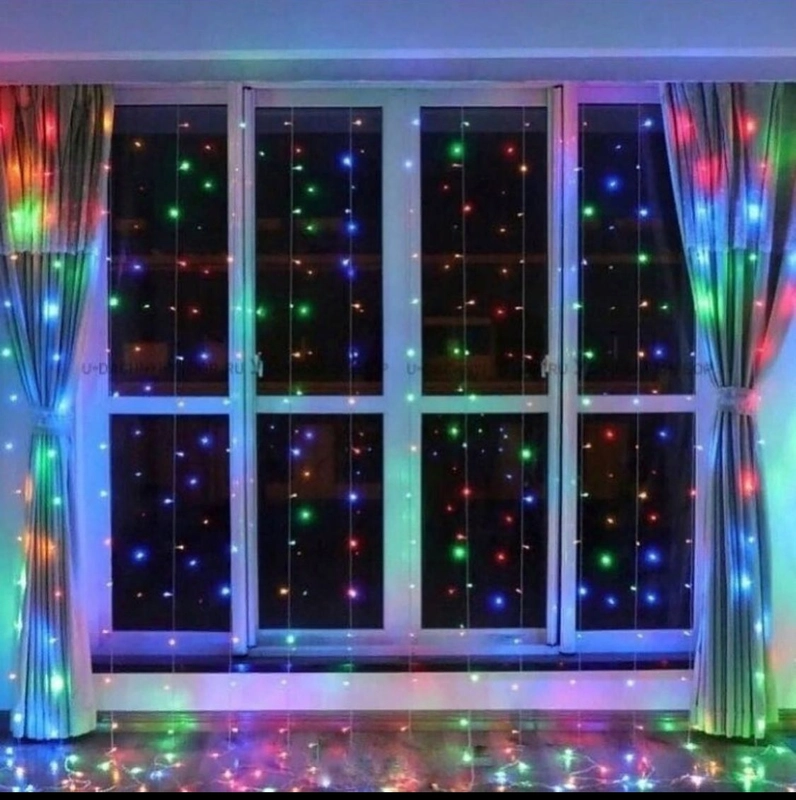 Новогодняя светодиодная гирлянда "Занавес-Штора" 3*3 м, 480 LED