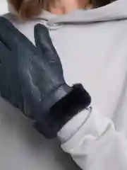 Мужские перчатки из овчины