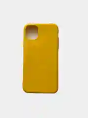 Желтый чехол силиконовая накладка Apple Iphone 11