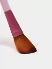 Лавандовый набор кистей для макияжа, с зеркалом