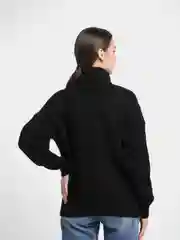 Черный свитер женский