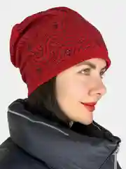 Шапка женская трикотажная