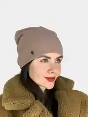 Шапка женская трикотажная