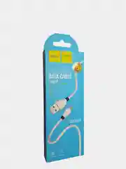 Белый кабель USB Hoco X27 Excellent для зарядки и передачи данных Micro, Type-C, Lightning
