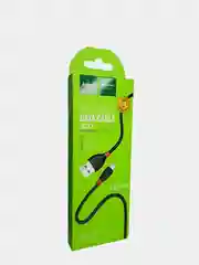 Черный кабель USB Hoco X27 Excellent для зарядки и передачи данных Micro, Type-C, Lightning