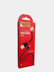 Черный кабель USB Hoco X27 Excellent для зарядки и передачи данных Micro, Type-C, Lightning