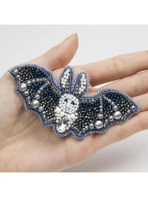 Набор для изготовления броши Crystal Art "Летучая мышь", 10 х 5 см