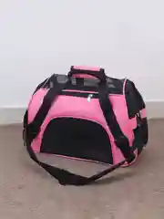 Розовый переноска для кошек и собак средних/для кота/от запаха животных/сумка/ 44х23х32см