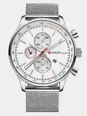 Белый часы наручные мужские Сurren 8227