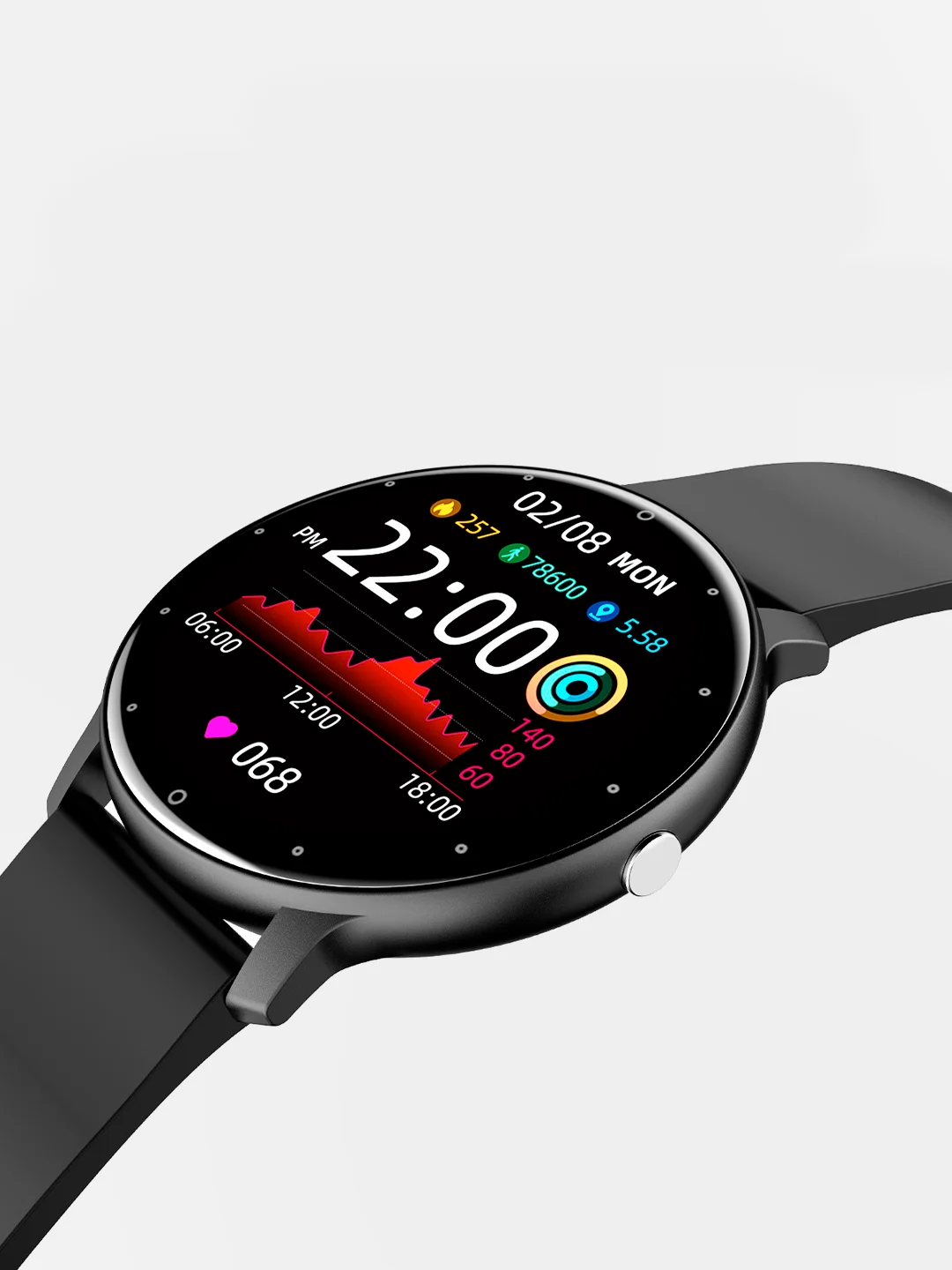 Лимонный умные смарт-часы Smart Watch ZL02=