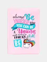 Обложка для паспорта "Be unicorn"