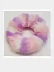 Лавандовый резинка для волос меховая