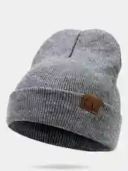 Серый шапка унисекс, 6 цветов