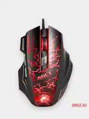 Бордовый игровая компьютерная мышь