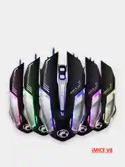 Серый игровая компьютерная мышь