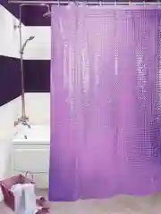 Фиолетовый fashun шторка для ванны 180*200см, PEVA, с 3D эффектом