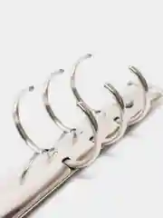 Кольцевой механизм А5 Серебряный, 6 колец с триггером