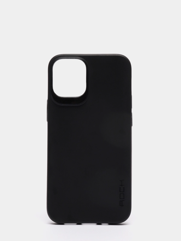 IPhone 12 / 5.4 mini / 6.1 / 6.7 / Чехол черный силиконовый