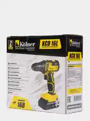 Дрель-шуруповерт аккумуляторная Kolner KCD 16L