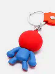 Красный брелок на рюкзак или ключи "Герои мультфильмов"