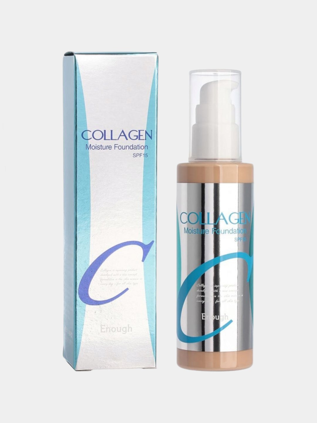 Enough collagen. Enough тональный крем Collagen Moisture Foundation SPF 15 100 мл. Увлажняющий тональный крем с коллагеном enough Collagen Moisture Foundation ,тон 13 тон. Увлажняющий тональный крем с коллагеном enough Collagen Moisture Foundation ,тон 21. Enough крем для лица тональный увлажняющий 13тон - Collagen Moisture Foundation spf15, 100мл.