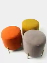 Пуфик круглый D-40 см высота 45см