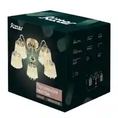 Люстра потолочная Ritter BARLETTA 5хE27х60Вт Ritter 52530 1