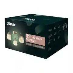 Люстра потолочная Ritter BARLETTA 3хE27х60Вт Ritter 52529 5